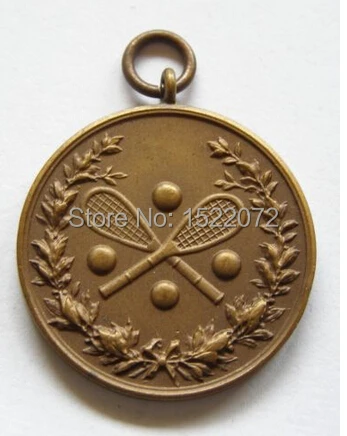 

High quality and low price Tennis Contest Sports prize bronze art medal hot sales antique medals coins cheap custom sport medal