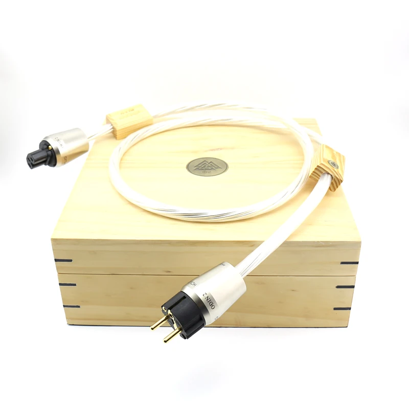 

YTER Nordost ODIN 2 reference power cord with Gold plated EU version power plug connection