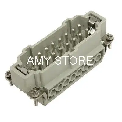 

Male to Female Cable Entry AC 500V 16A 6KV 16 Ways Industrial Connector