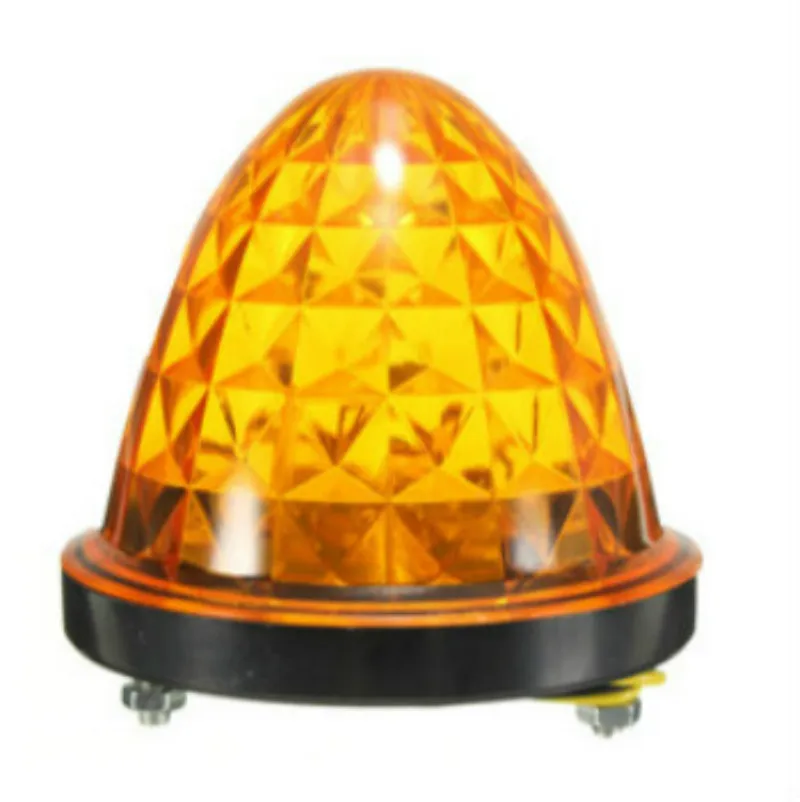 10x Truck Amber LED 12V 24V Car Truck Trailer Rear Lights Caravan Side Marker Lights Clearance tail Lamp External lights