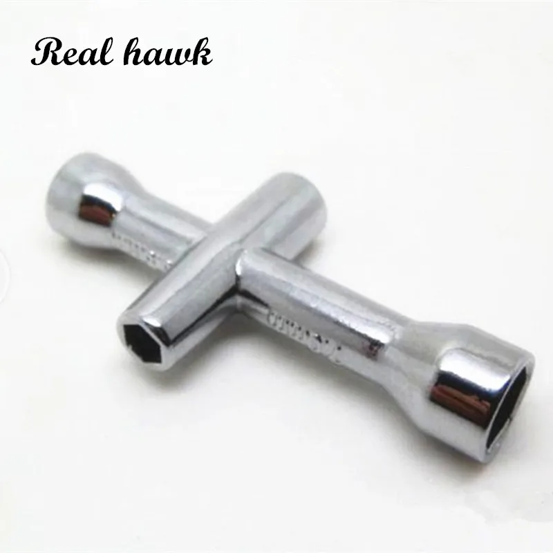 

Model tool metal M4 M5 M5.5 M7mm Screw Nut Hexagonal small cross wrench socket for removing tire nuts