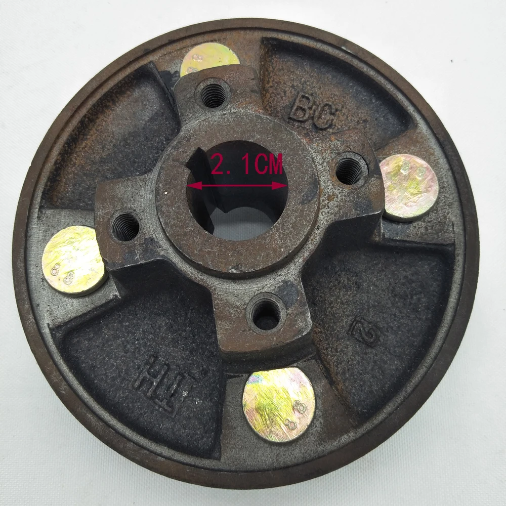 

A313 Electric Tricycle Type 130 Disc Brake Pot Brake Drum Rear Axle Brake Hub Brake Cover Suitable for 6205 Bearing