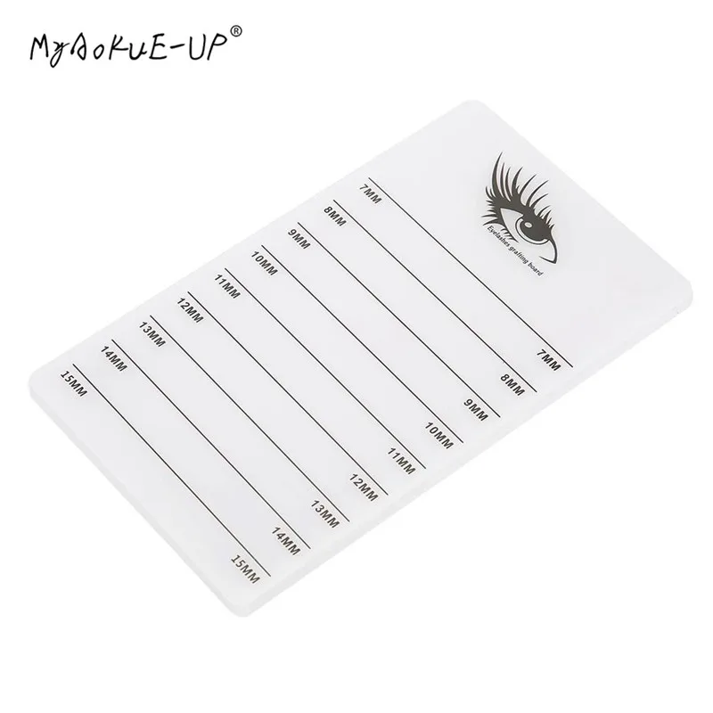 1 pc False Eyelashes Acrylic Pallet Glue lash Pallet Holder Grafting Eyelashes Extension women Makeup Tool
