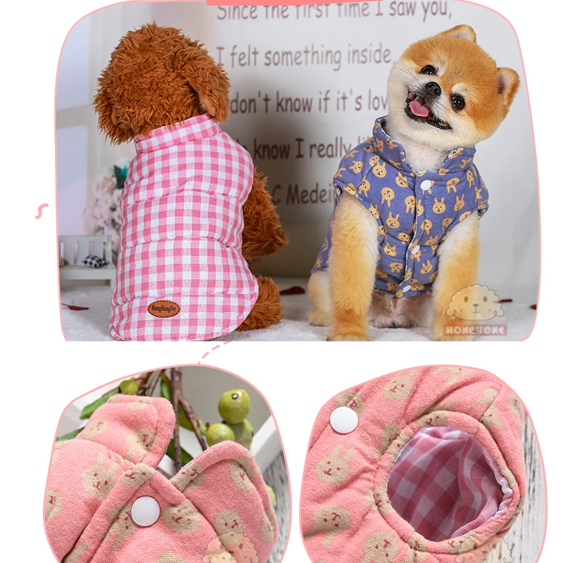 Two Side Wear Sleeveless Pet Coat Golden Retriever Dog Clothes XS XXXL 7XL Small Medium Large Big Winter Jacket Coat Accessories