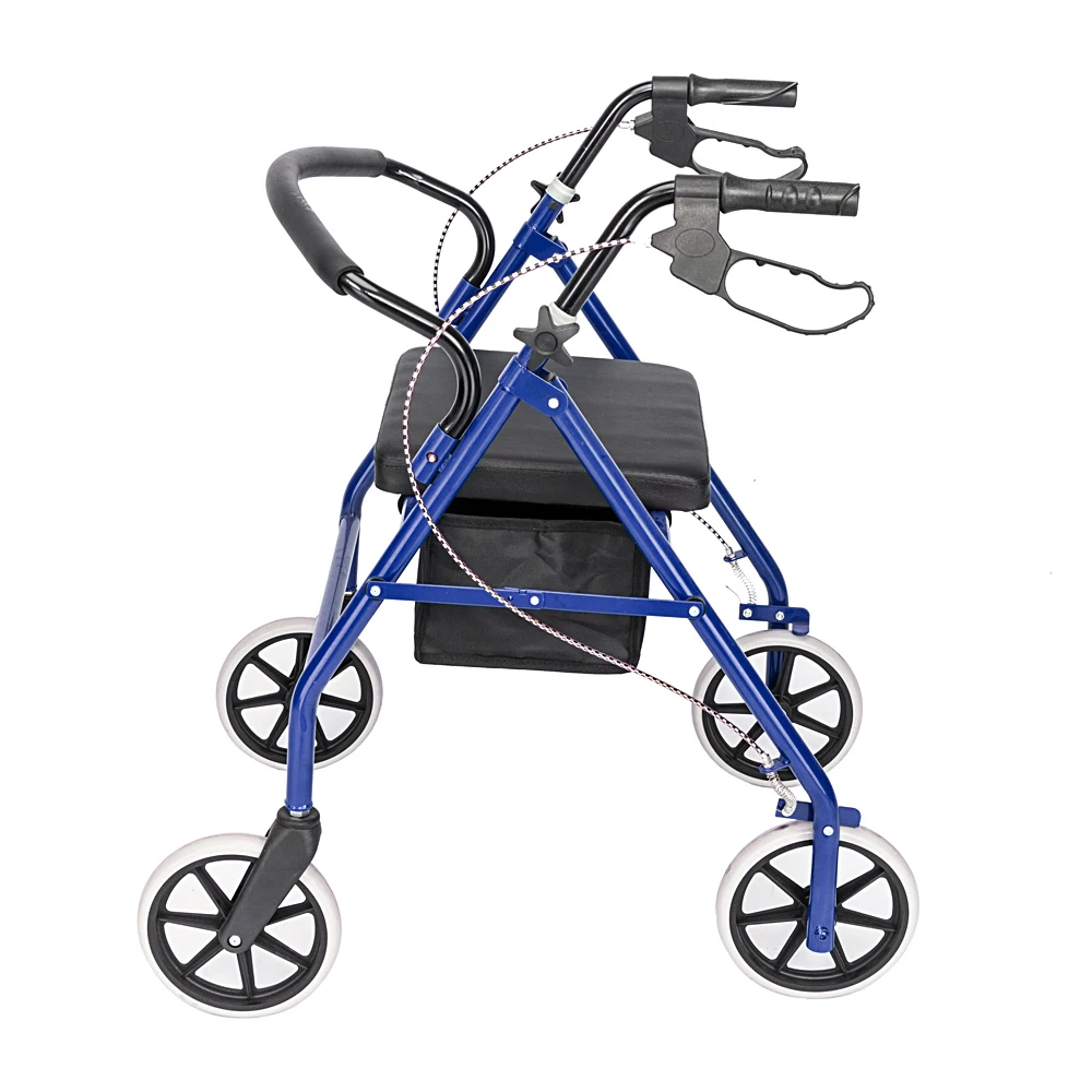 Steel & Nylon Walker with Wheels