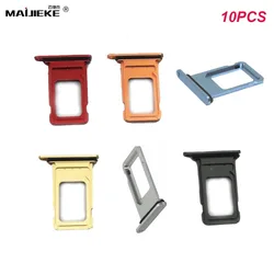 10CS For iPhone X XR SIM Card Connector Socket Tray Holder for iPhone Xs max Single Sim Card Holder Tray Replacement Part