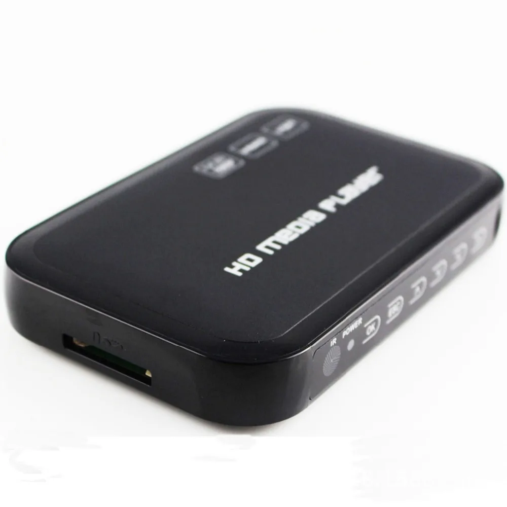 REDAMIGO Mini Full HD 1080P H.264 MKV HDD HDMI-compatible MultiMedia Media Player Center Support USB OTG SD AV TV AVI RMVB RM