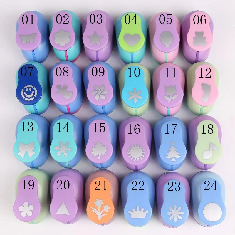 2.5cm Handmade Crafts and Scrapbooking Tool Paper Punch For Photo Gallery DIY Gift Card Punches Embossing device Stamping YH15