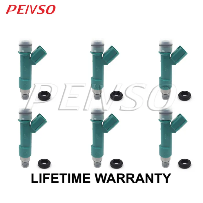 

PEIVSO 6pcs 23250-31060 23209-39075 Fuel Injector For TOYOTA EU LAND CRUISER PRADO GRJ12*,KDJ12* 2002~2009 4.0L 1GRFE