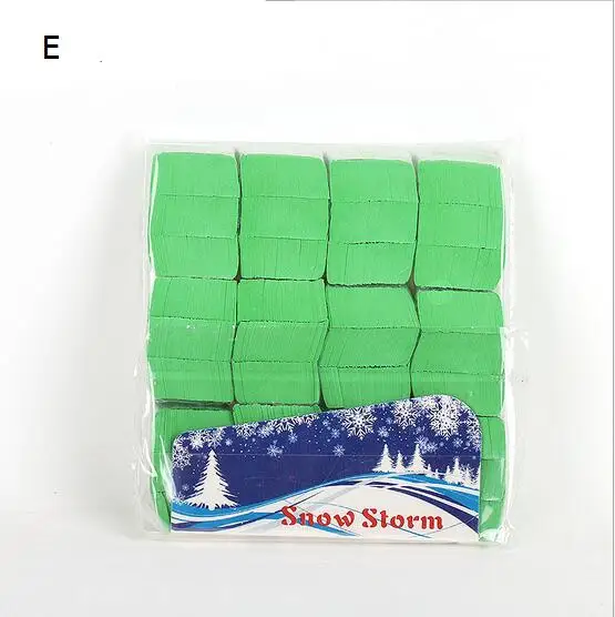 Magic Toys Green 1bag Snowstorm Magic Tricks Snowflakes Snow Storm Paper Magic Props for Magician