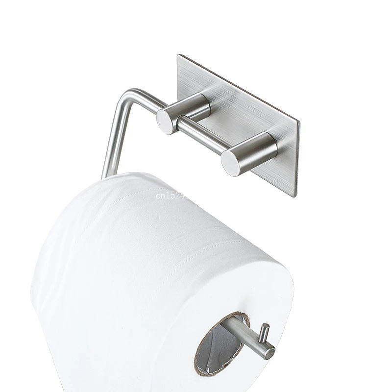 

20pcs Stainless Steel 304 Sturdy Modern Style Wall Mounted Stickers Kitchen Bathroom Toilet Paper Holder Roll Holder