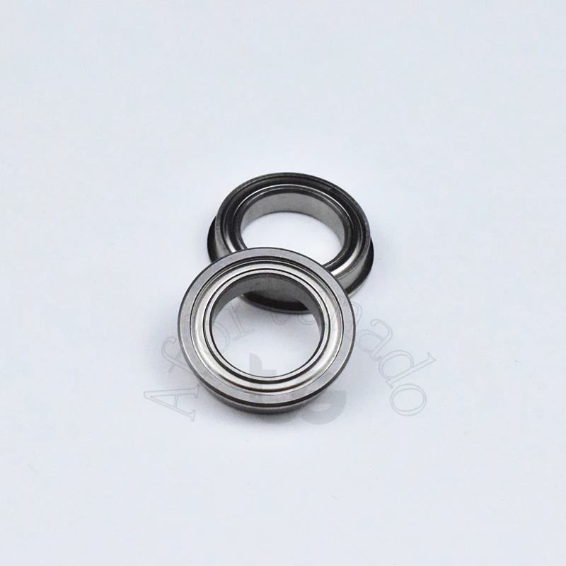 F6701zz 12*18(19.5)*4(0.8)MM 10pieces F6701 Flange bearing metal sealed  ABEC-5 chrome steel miniature bearings