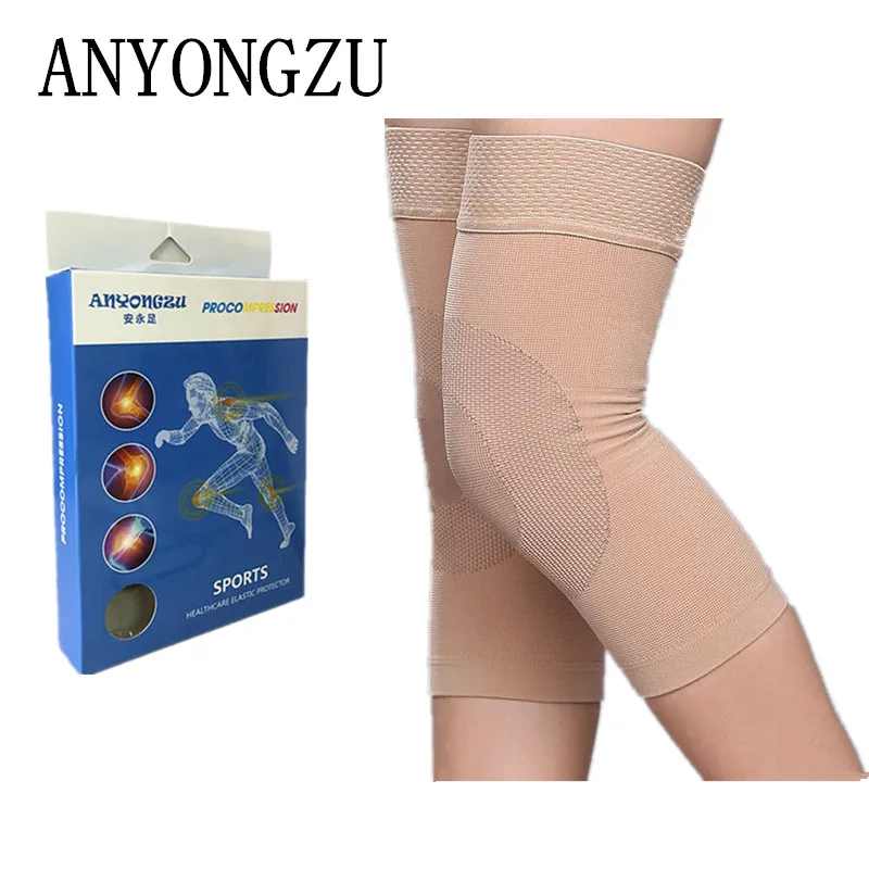 ซิลิโคน Antiskid ป้องกัน Meniscus กีฬาผู้ชายผู้หญิงส่งเสริมเลือดอบอุ่นการไหลเวียนโลหิต Professional Medical บรรเทาปวดเข่า