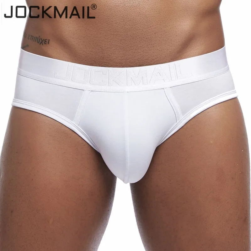 JOCKMAIL Sexy Men Underwear penis mens briefs Underpants Modal breathable Male Panties Slip Cueca Gay Underwear men Shorts