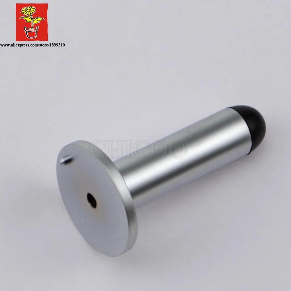 Wholesale 10PCS  Zinc alloy Wall Mounted Door Stopper,wood door stop,Pearl chrome doorstops