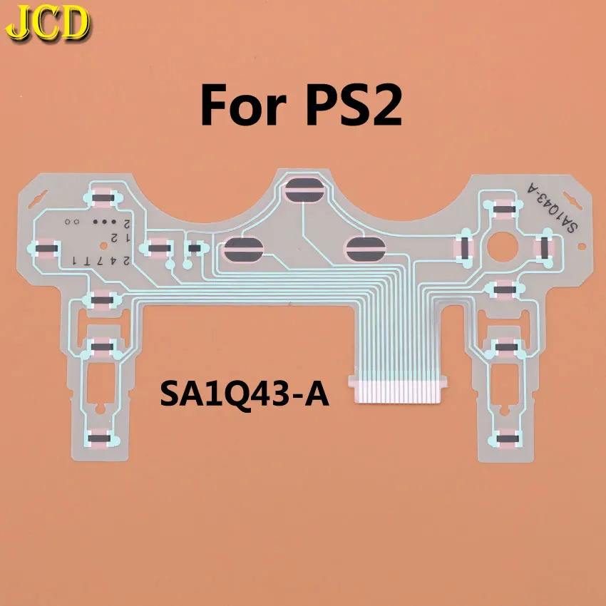 Jcd 1ชิ้นสำหรับตัวควบคุม PS2ฟิล์มนำไฟฟ้าริบบิ้นแป้นพิมพ์สายเฟล็กซ์ SA1Q43-A SA1Q42A