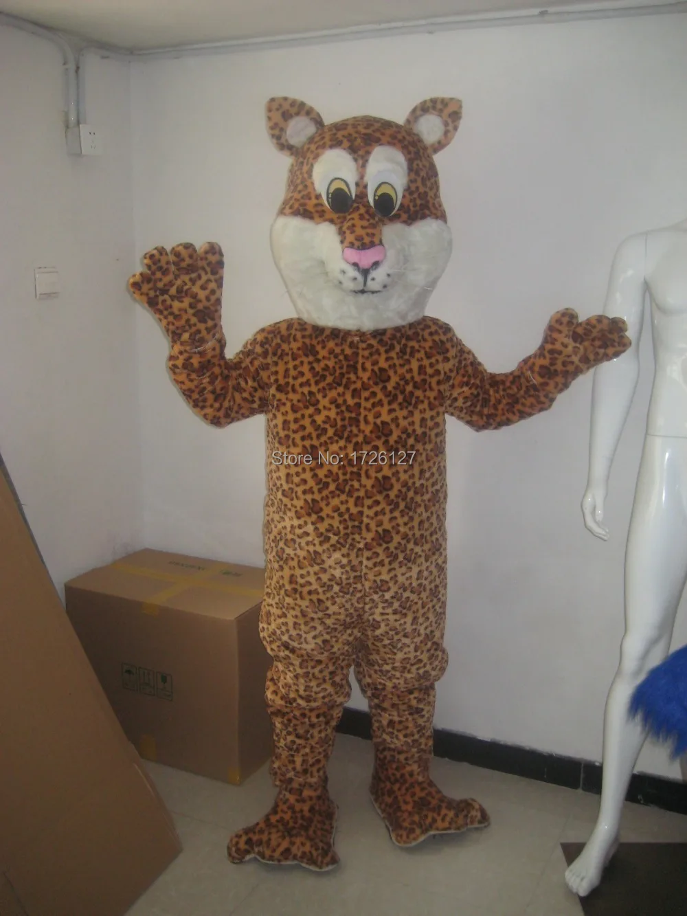 mascot cute leopard  jaguar panther mascot costume custom fancy costume anime cosplay fancy dress carnival costume