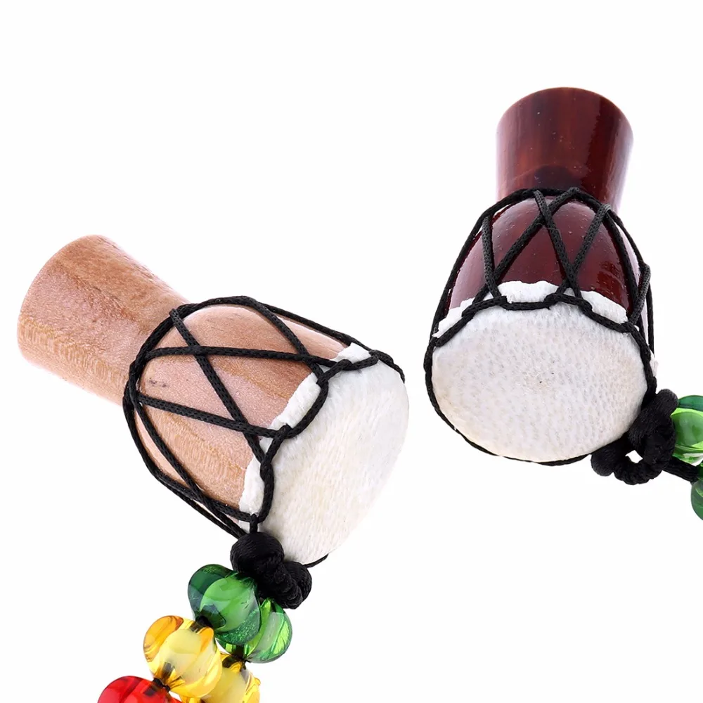 

5pcs/lot Jambe Drummer Individuality Djembe Pendant Percussion Musical Instrument Necklace African Hand Drum Accessories Toy