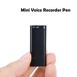 Mini Voice Recorder Pen Portable 3 in 1 USB Flash Disk Drive Digital Micro Audio Sound Dictaphone Small Secret Recording Device