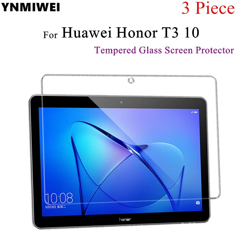 3Packs Glass Protector for Huawei MediaPad T3 10 AGS-W09/AGS-L09 9.6