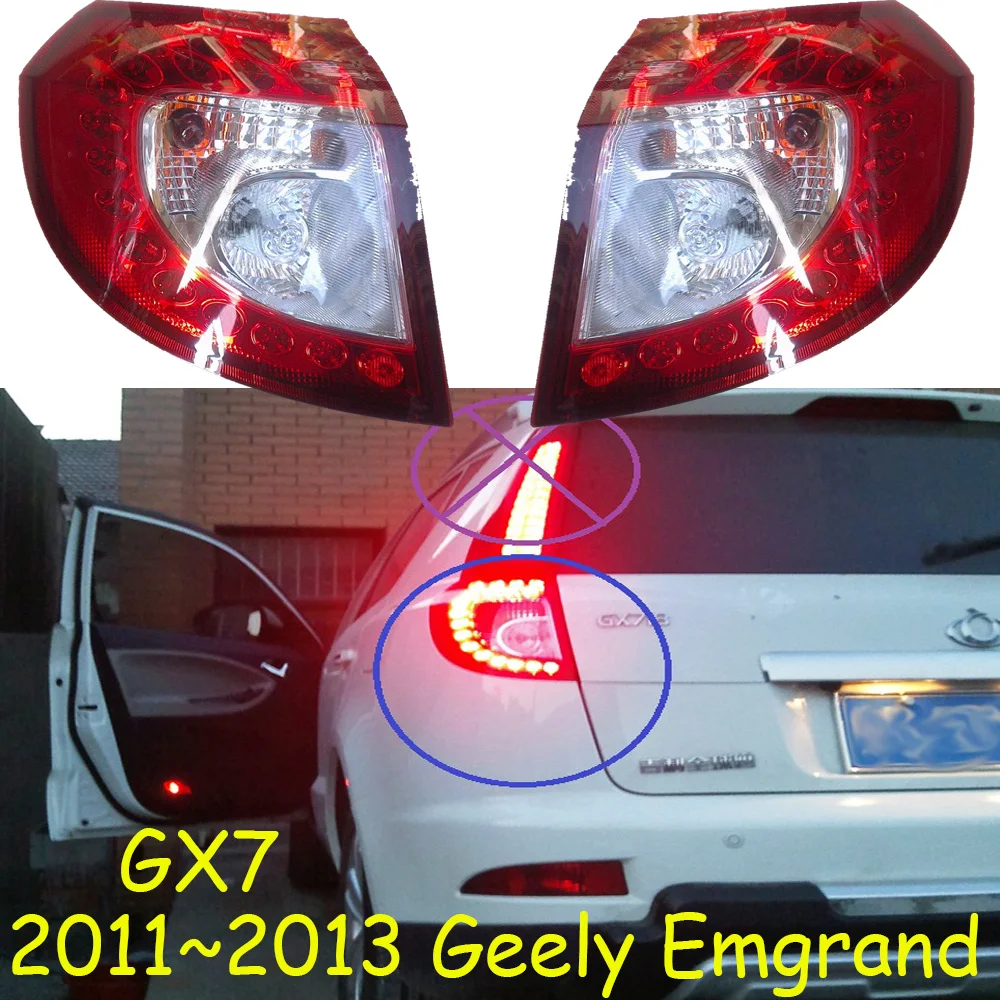 

1pcs car styling for Geely Emgrand GX7 taillight 2011 2012 2013Year car accessories GX7 rear light Gleagle GX 7