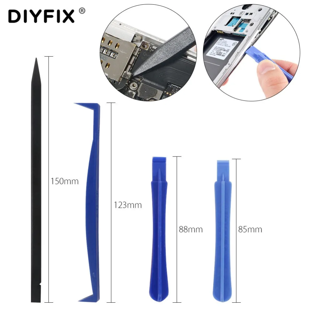 DIYFIX 24 في 1 افتتاح الهاتف المحمول مجموعة أدوات إصلاح مفك مجموعة تفكيك أدوات آيفون باد اللوحي المحمول أدوات يدوية