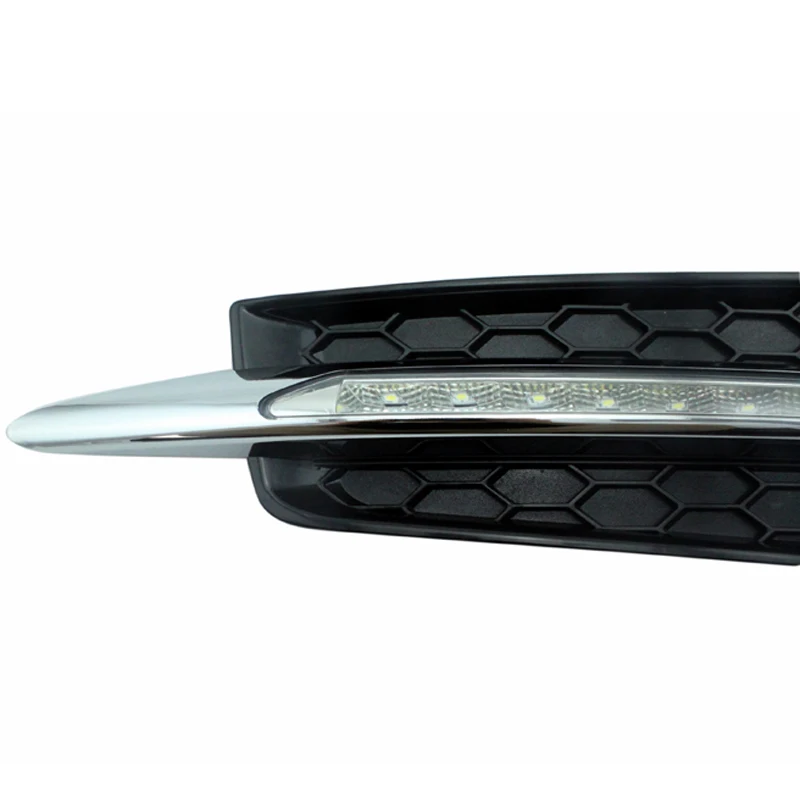 SUNKIA 2Pcs/Set LED Daytime Running Light 9LED DRL For Chevrolet Cruze (2009-2012)  DRL With Turning Signal Dimmed Light