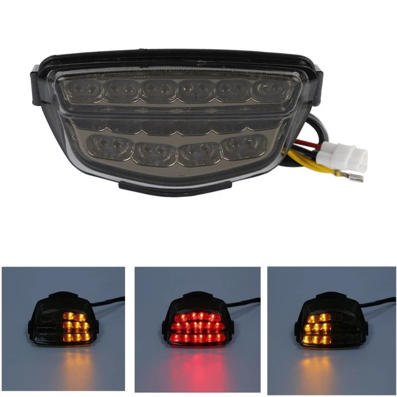 

Integrated LED Rear Tail Light Turn Signals For Honda CBR1000RR 2008-2016 Smoke Motorcycle