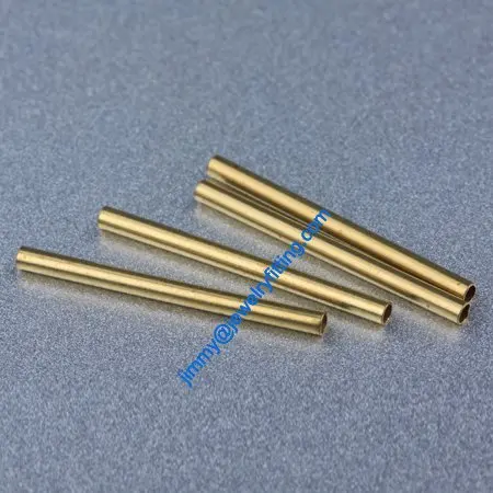 Copper Tube Conntctors Tubes jewelry findings 1.5*20 mm ship free 10000pcs copper tube Spacer beads