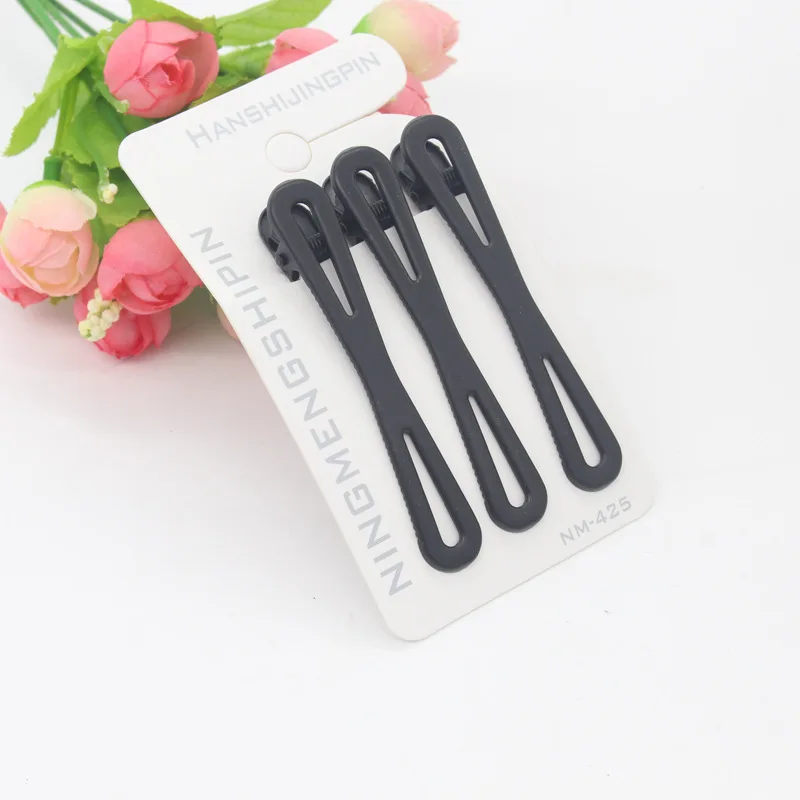 3psc/set New Simple Black Hair Clips Girls Hairpins BB Clips Barrettes Headbands For Womens Hairgrips Hair Accessories