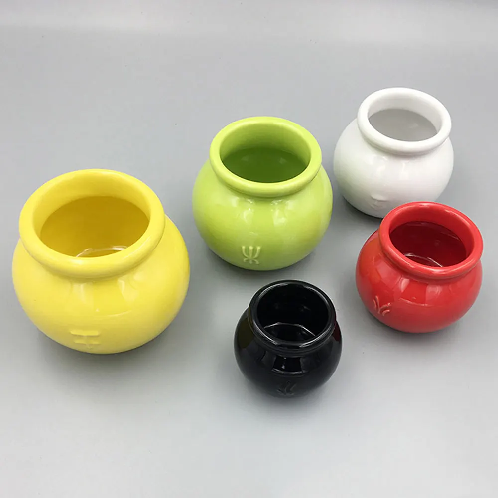 Ceramic Massage Cup Vacuum Massage Cupping for Blood Circulation Body Health Care Massaging Cup