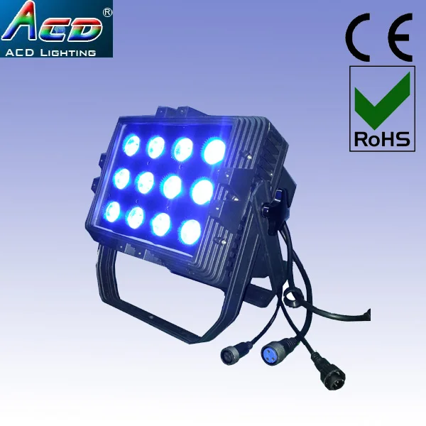 

wholesale 12*15w 5in1 rgbwa outdoor flood light IP65 LED waterproof ip65 square wall washer lamp lights 220V 240V