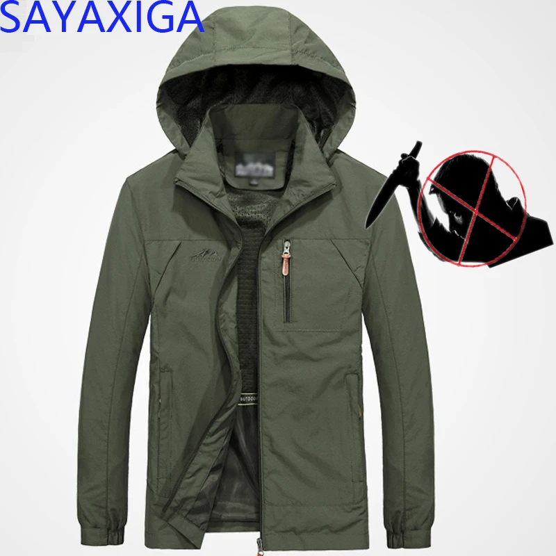 

Self Defense Clothing Tactical Gear Stealth Anti Cut Men Jackets Coat Knife Cut Slash Proof Thorn Proof Cutfree Security Blouse