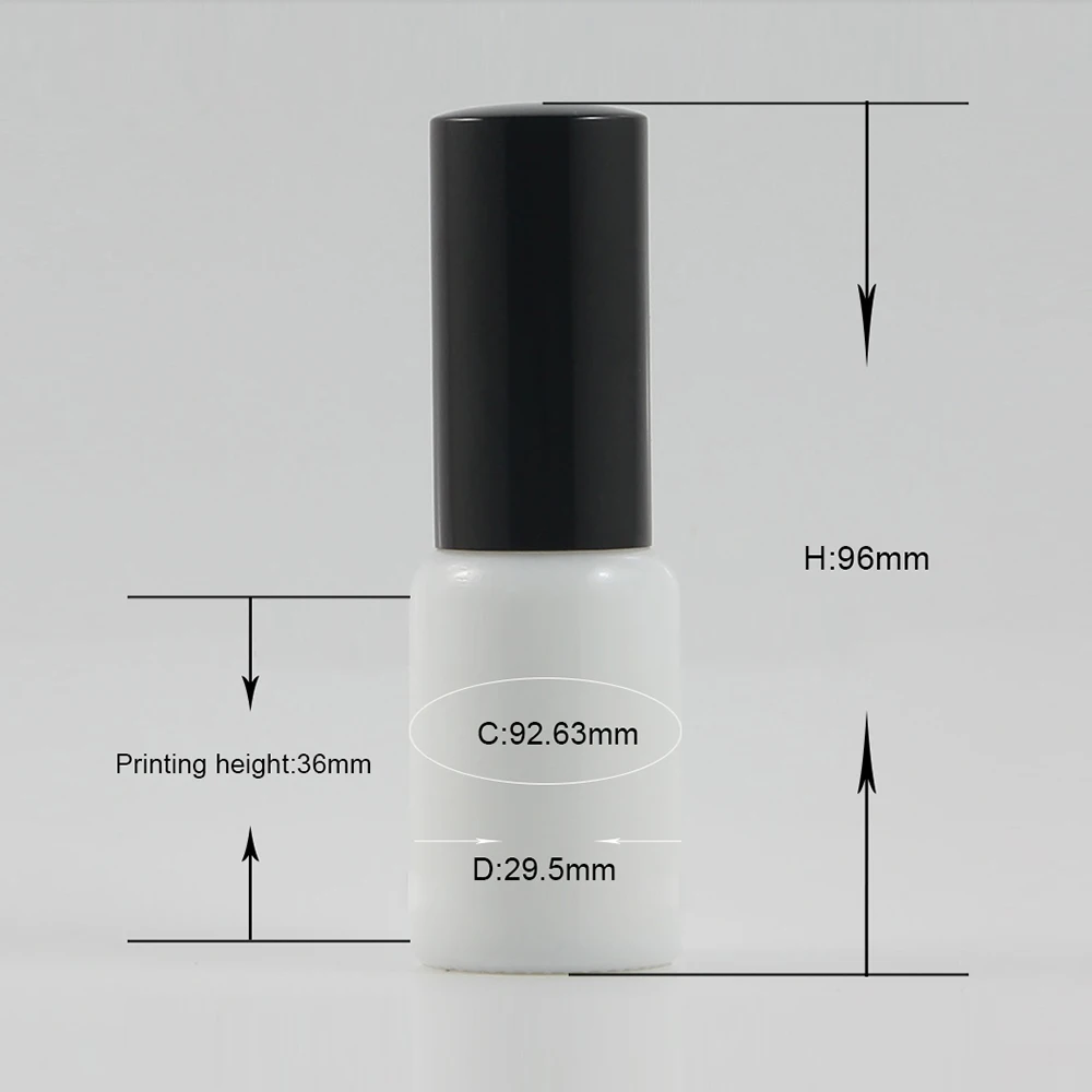 15ml white Glass lotion bottle with black aluminum pump,cosmetic packing,cosmetic bottle,pack for liquid cream