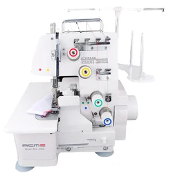 Macchina per cucire overlock elettrica macchina Overedge multifunzionale macchina da tavolo a tre binari a quattro binari coperta