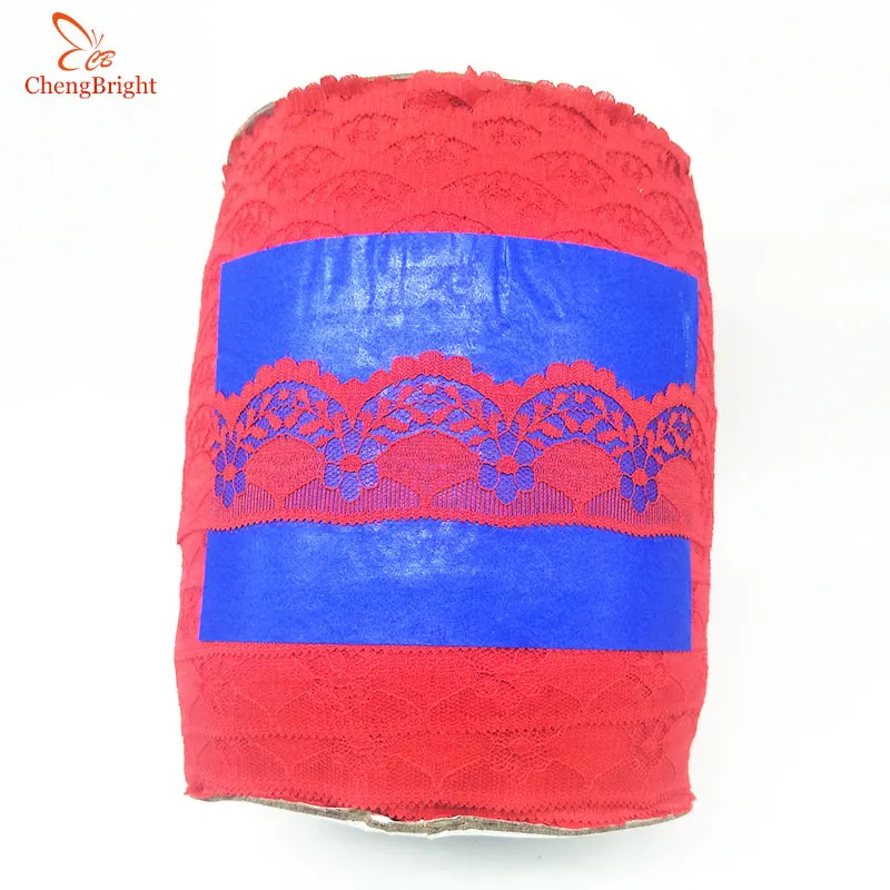 ChengBright 300 Yards Lace Ribbon White Lace Trim DIY Embroidered Net lace trimmings for sewing Decoration african lace fabric