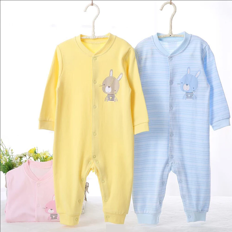 

Baby bodysuit pyjamas kids clothes baby clothes overalls jumpsuit baby underwear long sleeves children clothing 100% cotton