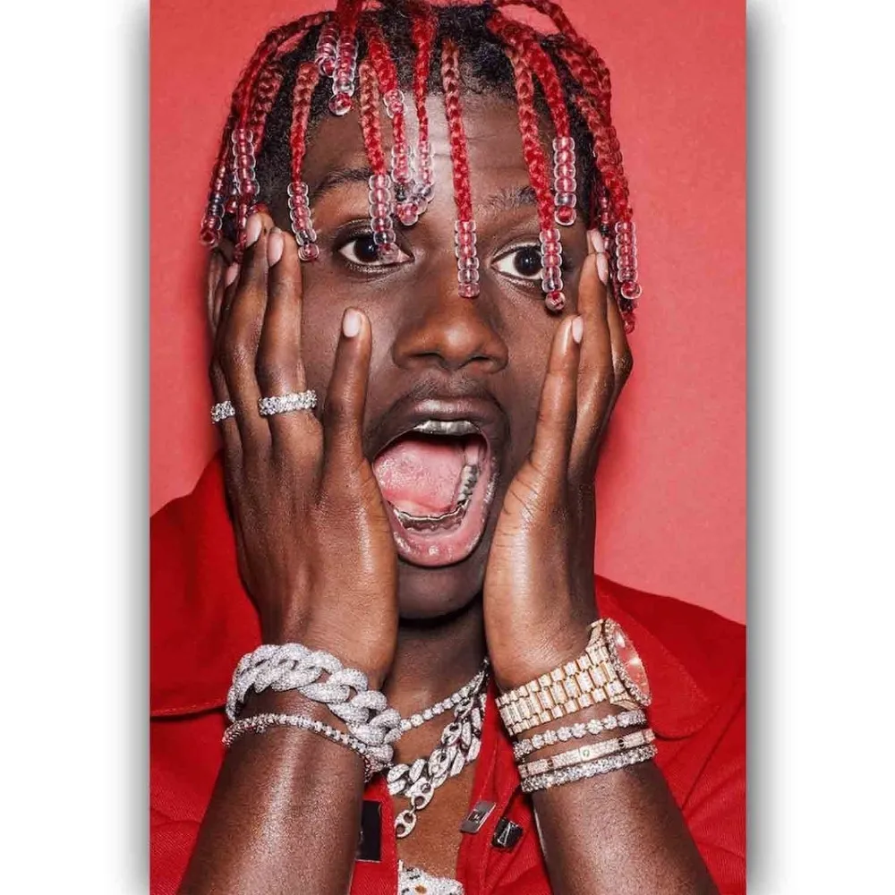 ใหม่ Lil Yachty Custom Rap Hip Hop เพลงนักร้อง-ผ้าไหมโปสเตอร์ศิลปะสติ๊กเกอร์ติดผนังตกแต่งของขวัญ