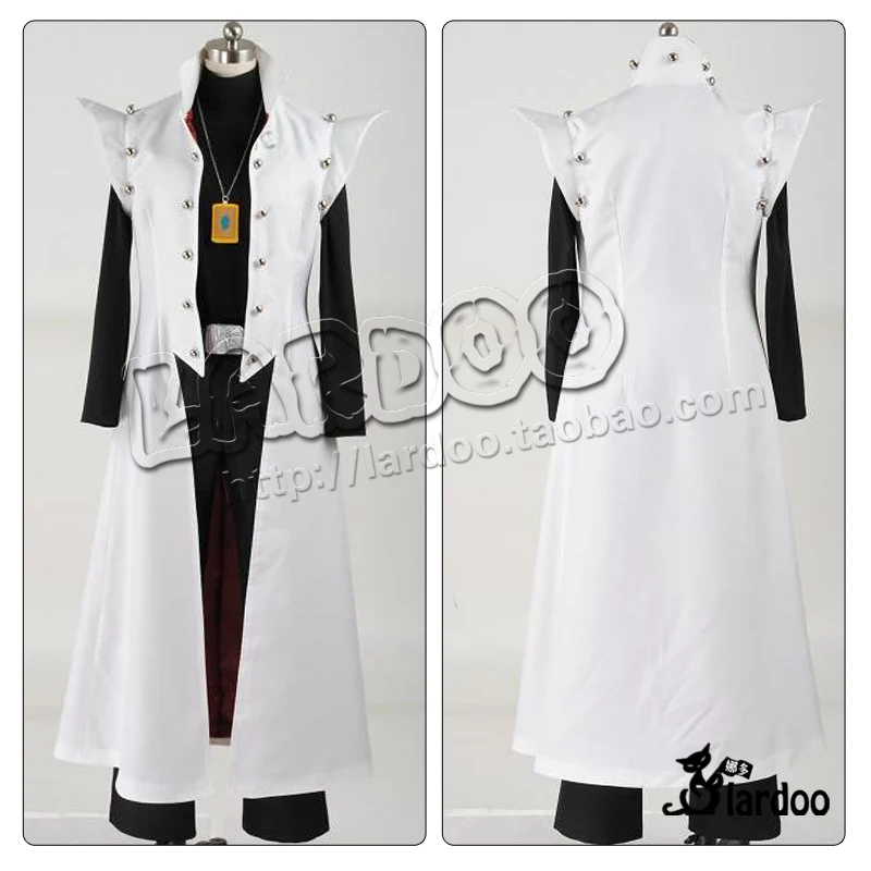 Seto Kaiba Aciton Figure Cosplay Uniform Suit Costume with sleeve covers Any Size 110