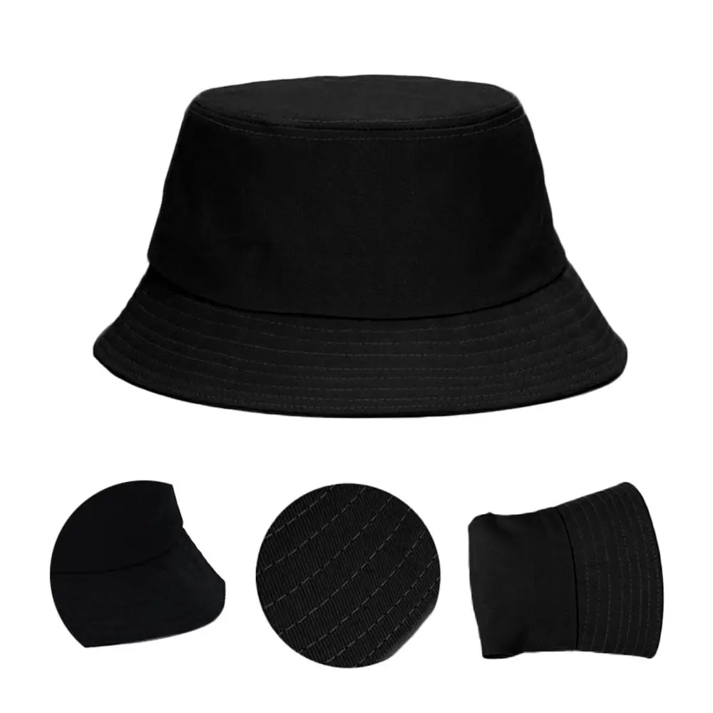 Modern Unisex Bucket Hat Hiking Climbing Hunting Fishing Outdoor Protection Caps Men's Women's Summer Sun Hat Solid High Quality