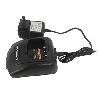 Ev şarj AB ABD AU 100% orijinal Baofeng UV-B5 pil şarj cihazı Adaptörü uvb5 uv-b6 Radyo Walkie Talkie uvb6 Aksesuarları