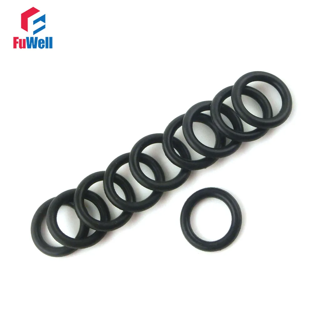 

50pcs NBR 3.5mm Thickness Rubber O-ring Seals 57/58/60/62/63/64/65/68/70/72/73mm OD O Rings Hole Sealing Gaskets Washers