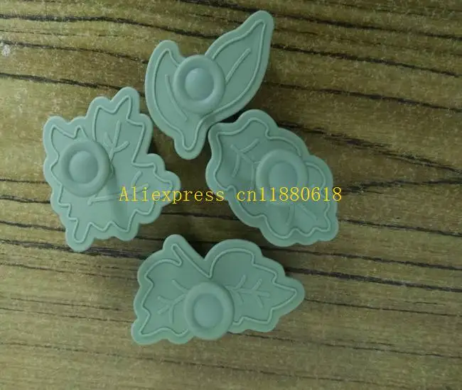 200sets/lot DIY Fun Lovely Tree Leaf style Fondant Baking Cake Cookie Cutter Mold Mould