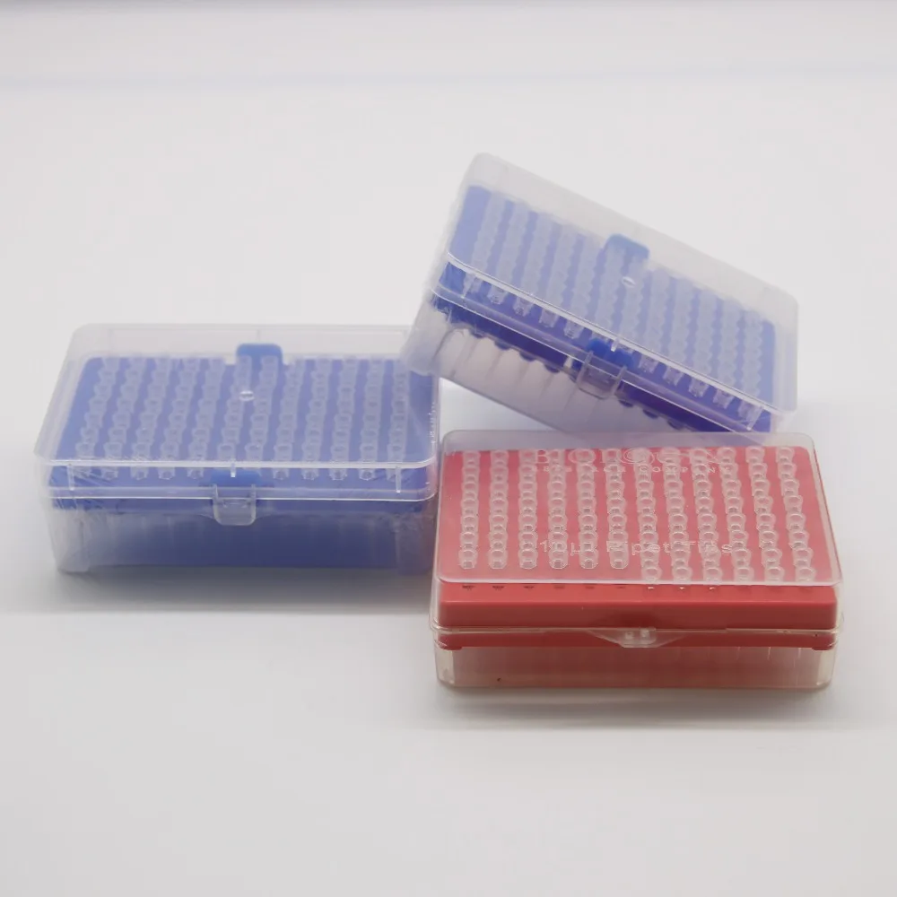 96 Pcs Pipet Pipette Tip With plastic Pipette Box