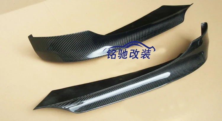 Fit für BMW 3 Serie E90 320 325 Carbon Vorder Umschlag Winkel, Front Lippe, Front Bar, kinn Störung