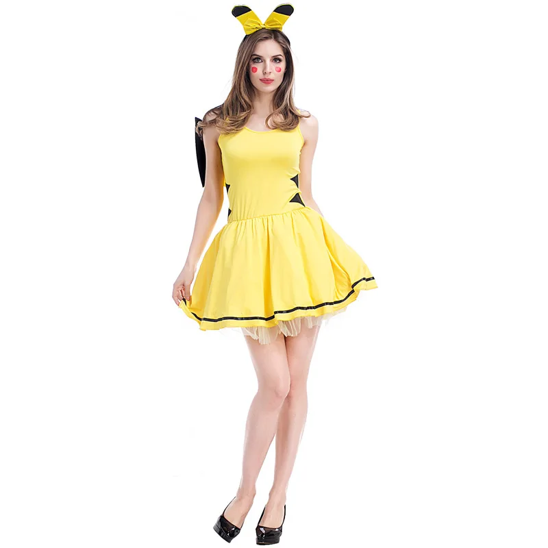 Halloween Costume Personification Women Cosplay Dress Christmas Gift Stage Costume Dress