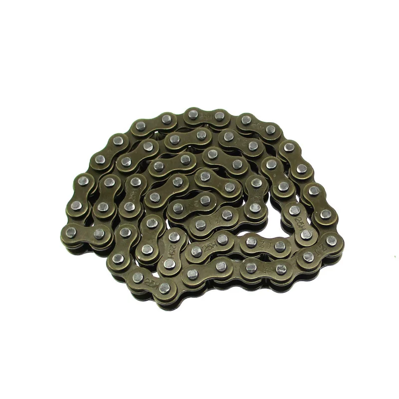 62 Links Electric Starter Chain For 50 70 90 110 125 cc air cooled electric start horizontal engines TV Pit Dirt Bike Go Kart