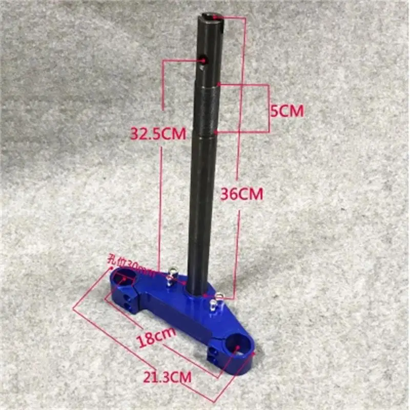 

Universal CNC 27mm 30mm Motorcycle Steering Direction Column Scooter Front Shocks Direction Column For Yamaha honda SUZUKI DIO