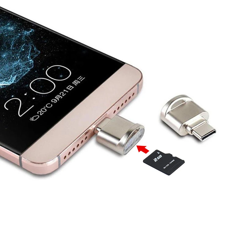 Multi In 1 TF USB Speicher Adapter Für Micro SD Kartenleser Adapter Für Flash Stick Multi OTG Reader Für android Huawei Typ C