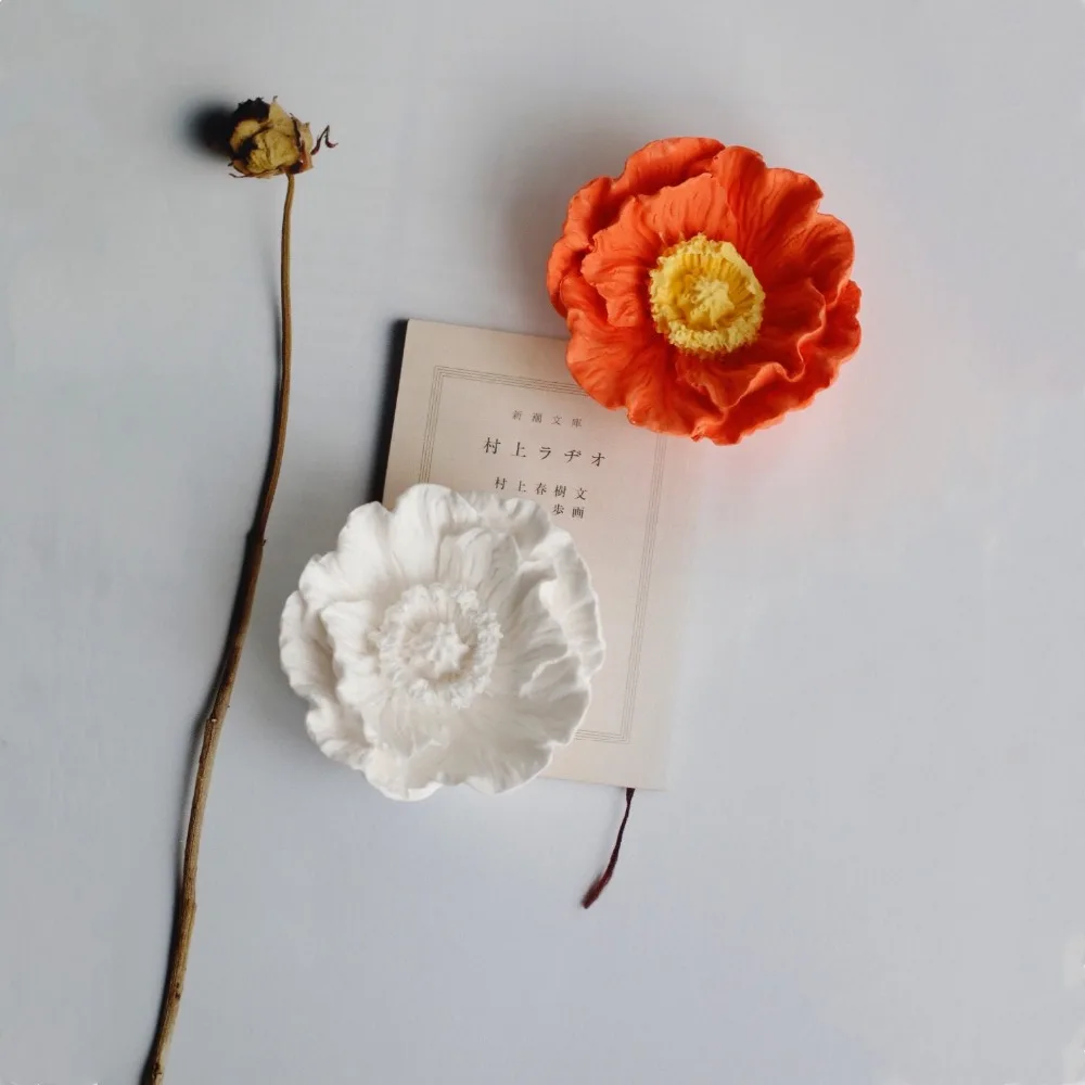 Peony Shape Soap Si…